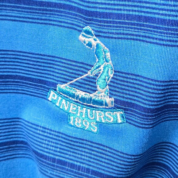 Adidas Climacool Pinehurst Embroidered Logo Polo Shirt Men's Golf Performance M - Picture 2 of 8